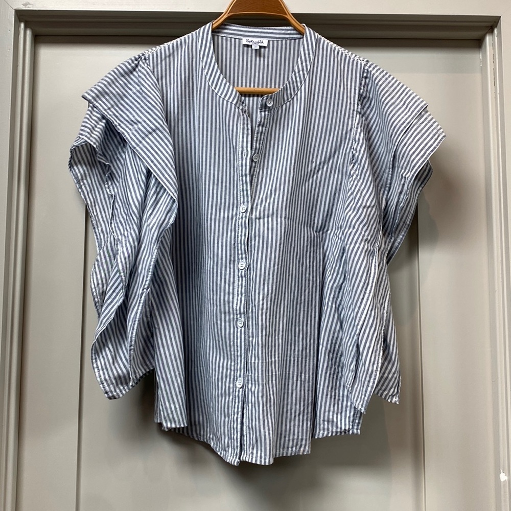 Splendid Striped flowy blouse
